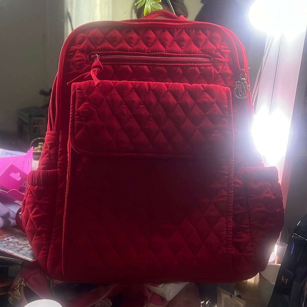 Vera Bradley backpack Red